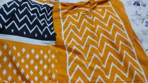 Designer Ikkat saree
