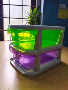 Cute 2-Tier Storage Organizer (New with packaging)
