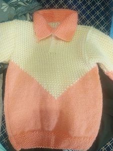 Hand Knitted Sweater for 2-3 years old child