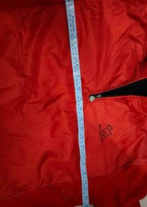 Red 1/4 Zip Pullover Sweatshirt