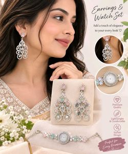 Sparkling Statement Earrings