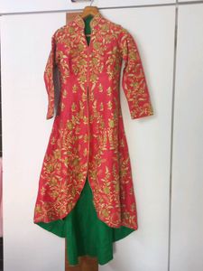 Embroidered Indian Jacket Dress