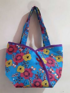 Vibrant Floral Tote Bag New Without Tag.