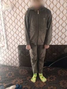 Kids' Olive Green Tracksuit