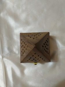 Wooden Dhoop Holder