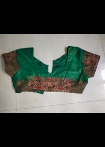 Full Maggam Work Saree With Blouse