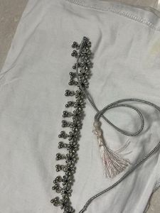 Boho Silver Flower necklace jewellery