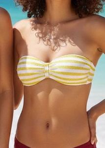 Striped Bikini Top