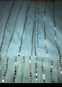 Sequined Anarkali Gown