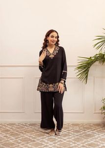 Floral Embroidered Co-ord Set