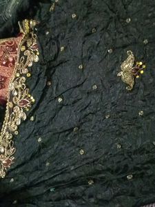 Beautiful Designer Fish Cutt Sari For Party Wear