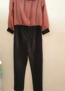 Modern off shoulder Jumpsuit with pocket