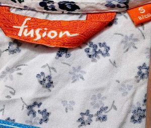 Fusion - Floral Print Kurta