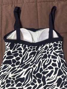 Animal Print Bikini Top