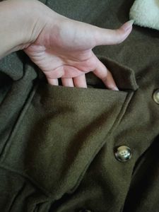 cutesy fall Brown Bomber Jacket