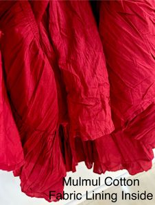Brand New Designer Stunning Red Ethnic Gown