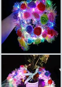 LED Flower Crown Headband