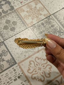 Cute Heart &amp; Feather Hair Clips Set