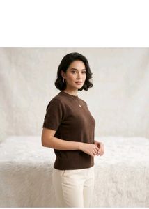 🤎Classic Brown Knit Top🤎