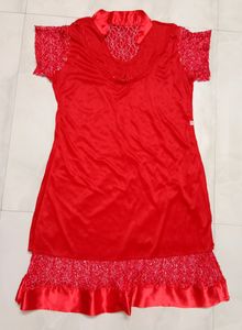 Imported Red Western Top.