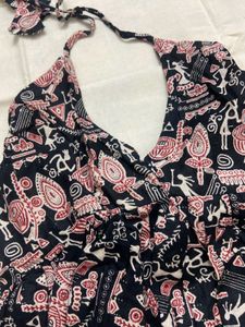 Halter Neck desi kurti