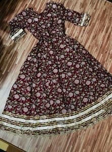 Beautiful Floral Kurta Set with Dupatta