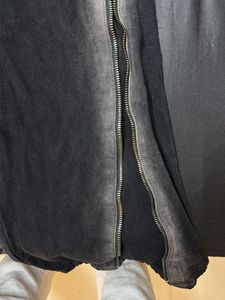 Zipper Detail Denims high quality Off duty