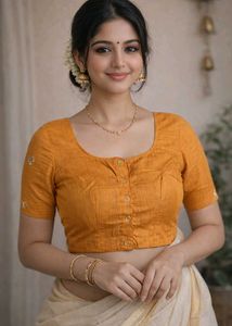 Orange Blouse