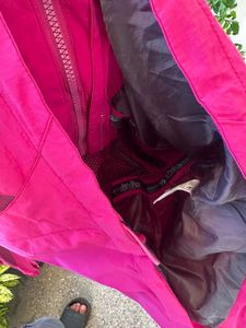 Jack Wolfskin Pink Hooded Jacket