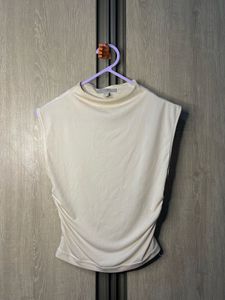 H&amp;M Ruched Sleeveless Top