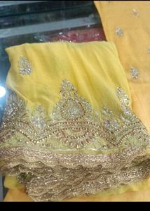 Yellow Embroidered Kurta Set