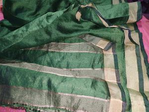 Emerald Green Silk Saree