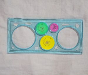 Spiral Spirograph Geometric Ruler Drafting Tools Art Stationery For Students Drawing Ruler Creative Learning, Brain Development. School Supplies Needs For Kids, Childrens, Girls, Boys, Toy Art Game.