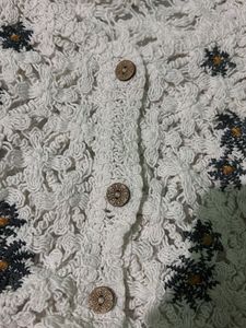 Chic Embroidered Peplum Blouse