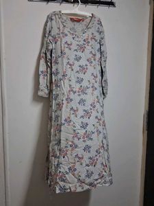 Floral Print Kurta