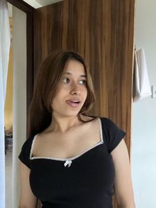 Chic Black Square Neck Top