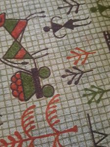 Unique Tribal Print Saree