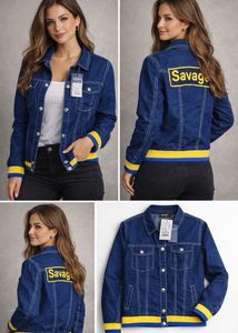 Dolce Crudo Women's Denim Jacket XL