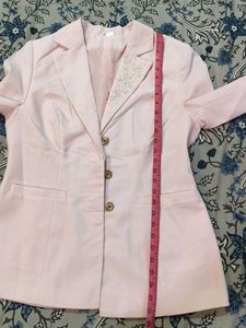 Baby pink cute blazer