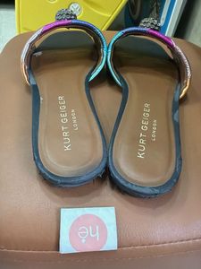 Kurt Geiger Rainbow Slide Sandals