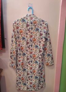 Floral Print Kurta
