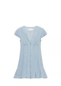 Zara denim mini dress