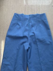 Blue Wide Leg Trousers