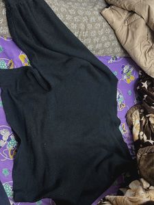 black sweater