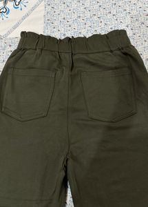 Completely New Stylish Olive Green Trousers