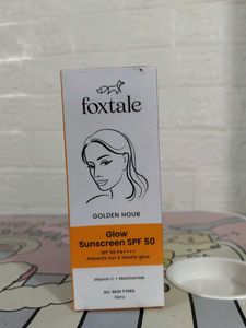 Foxtale Glow Sunscreen SPF 50