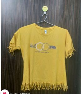 Casual Yellow Top