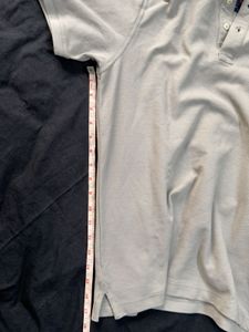 Men's Tan-Beige Polo T-Shirt