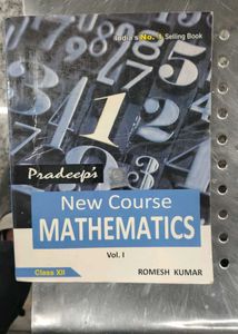 Pradeep's New Course Mathematics Vol. I and II