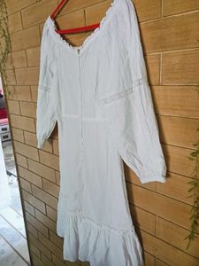 Chic White Mini Dress